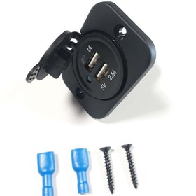 Resim Carub Çakmak Soketi Usb Yüzeye Monte BR1700810 