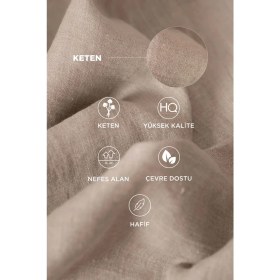 Resim AVVA Erkek Haki Klasik Yaka %100 Keten Comfort Fit Gömlek Ceket A51Y2087 