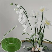 Resim FlexiFloral Silikon Kavisli Çiçek Tasarımlı Hortum - Yeşil Saplı ve Noel, Cadılar Bayramı, Şükran Günü Süslemeleri için Balon Bağlama Aracı, Elektrik Gerektirmez, Parti ve Tatil Etkinlikleri İçin Mükemmel, Dekoratif Hortum | Çok Yönlü Çiçek Aracı 