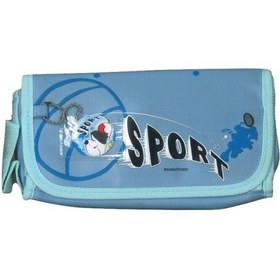 Resim Kalem Çanta Kalemlik Sport Tek Göz Katlanabilir Gri 