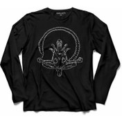 Resim Kendim Seçtim Alıen Covenant Yoga Stencıl Uzun Kollu Tişört Baskılı Çocuk T-Shirt 