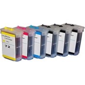 Resim Hp 72XXL Süper Chipli Kolay Dolan Kartuş Hp Designjet T610 T620 T 