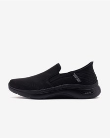 Resim Skechers Go Walk Arch Fit 2.0 - Hands Free 2 Erkek Siyah Yürüyüş Ayakkabısı 216600 Bbk 