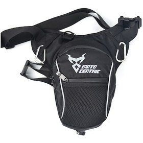 Resim Skycity Motocentrıc 0100-mc Motosiklet Bacak Çantası - Sürüş Güvenliği İçin Su Geçirmez, Aydınlatmalı, Ayarlanabilir Kemerli Gri Sürücü Eşyası Diğer 