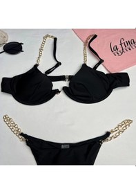 Resim Serafina Siyah Bikini Set Siyah 