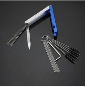 Resim Jokmae Motosiklet Karbüratör Temizleme Seti: Çelik Fırça, İğne Ve Altıgen Anahtar - Atv, Çim Biçme Ve Araçlar İçin 