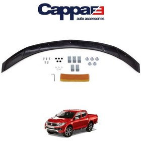 Resim Cappafe Fiat Fullback Ön Kaput Koruma Rüzgarlık 4Mm Abs 2016-› 