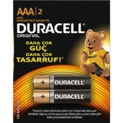 Resim Duracell Alkalin Aaa Ince Kalem Pil 2'li Paket 