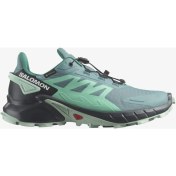 Resim Salomon SUPERCROSS 4 GORE-TEX Kadın Koşu Ayakkabısı Dusty Turquoise L47316900 