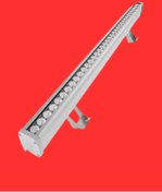 Resim MSV TEKNOLOJİ 100 cm 36 Watt Kırmızı Işık Wallwasher Duvar Boyama IP65 