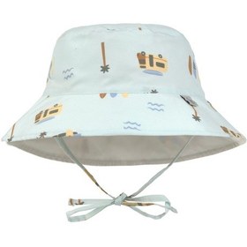 Resim Lassig Bucket Hat Camper Uv Korumalı Şapka Sea Foam Açık Mavi 