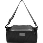 Resim Pazly Bisiklet Telefon Çantası - Su Geçirmez 6.5 Ekran Taşıyıcı, Şok Emici Siyah Tasarım Siyah 