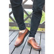 Resim Doçka Erkek Spor Tarz Klasik Oxford Deri Ayakkabı ER467 