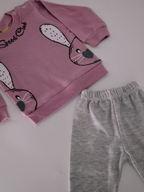 Resim NİKUBY BABY Unicex Bebek Uzun Kollu Pijama Takımı 