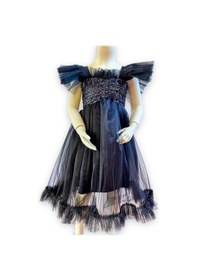 Resim Okay Kız Çocuk Uzun Abiye Elbise-12088-siyah Siyah 