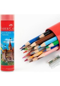 Resim Faber Castell Kuru Boya 24 Renk Metal Tüp 5173 116524 
