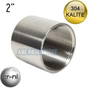 Resim Paslanmaz Çelik 2'' Manşon 304 Kalite 