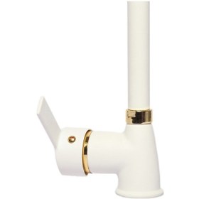 Resim Sardıcı Beyaz Altın Mutfak Eviye Bataryası 