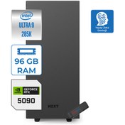 Resim Zetta Vulcan Pro Intel Core Ultra 9 285K 96GB DDR5 1TB GEN5 SSD 32GB/RTX5090 Freedos Aı Destekli Oyun ve Render Bilgisayar ZETVUL5090F10 