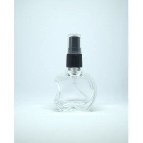 Resim Boş Parfüm ve Kolonya Şişesi 8 ml 3 Adet Elma Boş Cam Siyah Sprey Şişe 