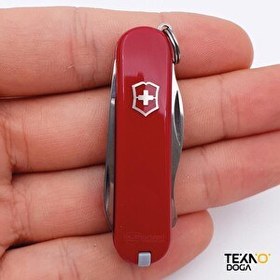 Resim Victorinox Rally 0.6163 58 MM 9F Kırmızı İsviçre Çakısı 