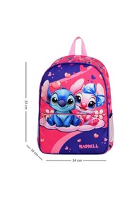 Resim Waddell Lisanslı Stiç Koala Baskılı Desenli Mor-pembe Anaokul Kreş Sırt Çantası Renk 