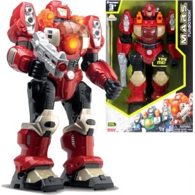 Resim Osense M.a.r.s Turbotron Işıklı Sesli Yürüyen Robot 