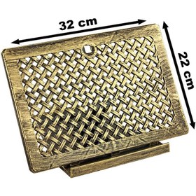 Resim Derman masaüstü rahle pratik ralli kitap tutucu tablet tutucu eskitme altın 