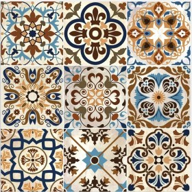 Resim Tink Kendinden Yapışkanlı PVC Karo 30x30 cm - Çevre Dostu, Kokusuz, UV Baskılı, İç Mekan Zemin ve Duvar Kaplaması 