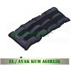 Resim Medikaltec El Ayak Ağırlığı Kum Ağırlık Kum Torbası 3 Kg 