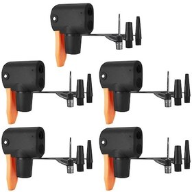 Resim Padalink Bisiklet Ve Motosiklet Pompa Ağızlığı Adaptör Seti - 5'li Paket, Abs Malzeme, Çoklu Bağlantı Uyumu 