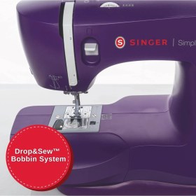 Resim Singer 3337 Fashion Mate Elektronik Dikiş Makinesi Mor 29 Dikiş Deseni ile Kullanıma Uygun 