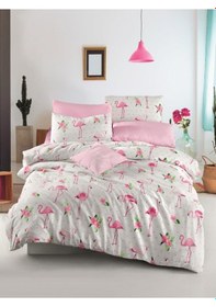 Resim Flamingo Tek Kişilik Nevresim Takımı 