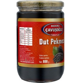 Resim Bozkırlı Çavuşoğlu Dut Pekmezi Cam Kavanoz 800 G 