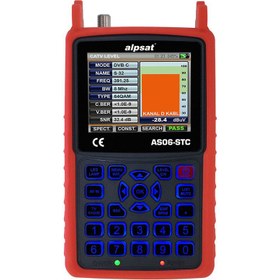 Resim ALPSAT AS06-STC SATFINDER 6 HD SLIM GÖRÜNTÜLÜ UYDU BULUCU + KAMERA TESTER CİHAZI 