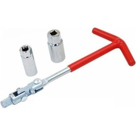 Resim Rico 007-RC5222 Mafsallı Buji Anahtarı 16 MM + 21 MM 