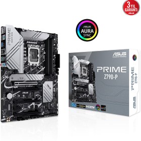 Resim Asus Z790-P Intel Z790 LGA 1700 DDR5 7200 MHz Gaming Anakart 