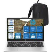 Resim Hp 240 G10 Intel Core I5 1340P 24GB 2tb SSD 14" Freedos Taşınabilir Bilgisayar G108A555EAF09+ZETTAÇANTA 