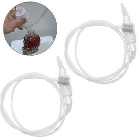 Resim 2 Parçalı Set 2m Sifon Borusu Plastik Şarap Sifon Filtre Seti Sifon Borusu 