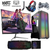 Resim Izoly ST999385 i5-4570 16 GB 512 GB SSD RX580 8 GB 24" Free Dos Masaüstü Oyuncu Bilgisayarı 