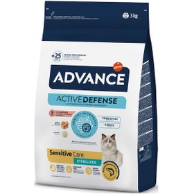 Resim Advance Kısırlaştırılmış Somonlu Yetişkin Kedi Maması 3 Kg 