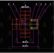 Resim İstavroz Mafsal Şaft Carry 90-98 / Damas 64mm X 25mm İçten Se 