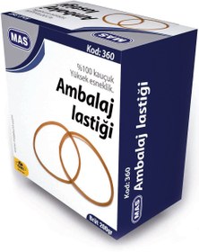 Resim MAS 0360 PAKET LASTİĞİ MİDİ 200GR 