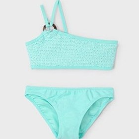 Resim Mayoral Kız Çocuk Fırfırlı Bikini 3716 Mavi 
