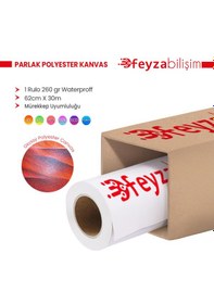 Resim Feyza Bilişim Glosy Parlak Kanvas 260gr Tuval İç Mekan 62cmx30mt 