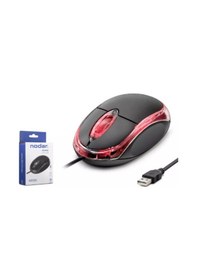 Resim Nodar Nd3251 Kablolu Optik Mouse 800 Dpı Led - Siyah Nd3251 