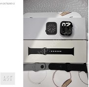 Resim Apple Watch10 Nike Serisi 45mm. Çift Kordon 