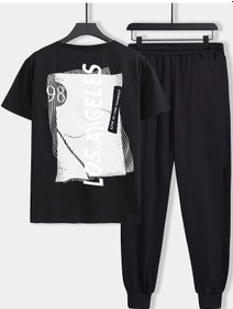 Resim Unisex Live İn The Moment 2'li Eşofman Takımı Siyah 