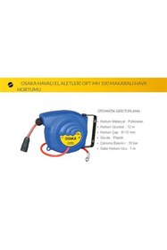Resim Osaka Opt-mh-100 Makaralı Hava Hortumu 