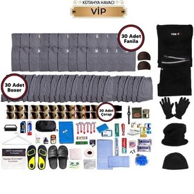 Resim 30’Lu Kışlık Havacı Asker Malzemeleri (Vıp) - Bedelli Asker Seti Lacivert 